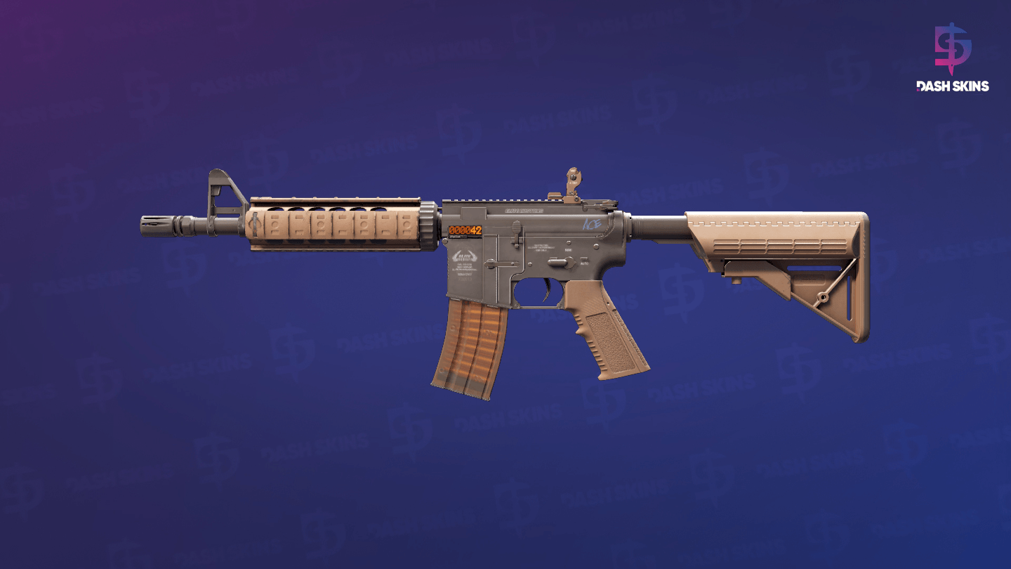 StatTrak™ M4A4 | Poly Mag (Minimal Wear) Screenshot Playside