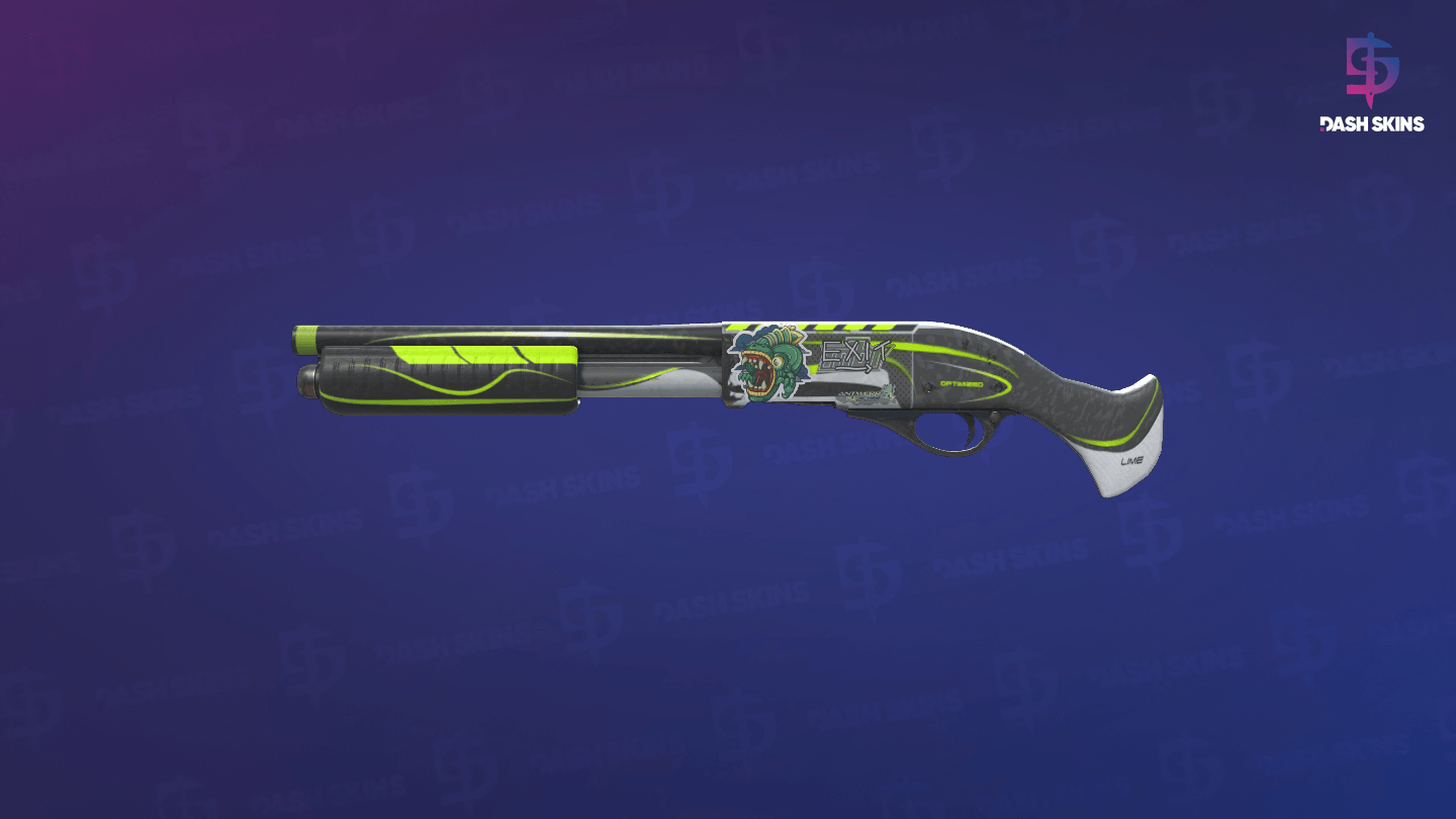 Sawed-Off | Limelight (Field-Tested) Screenshot Playside