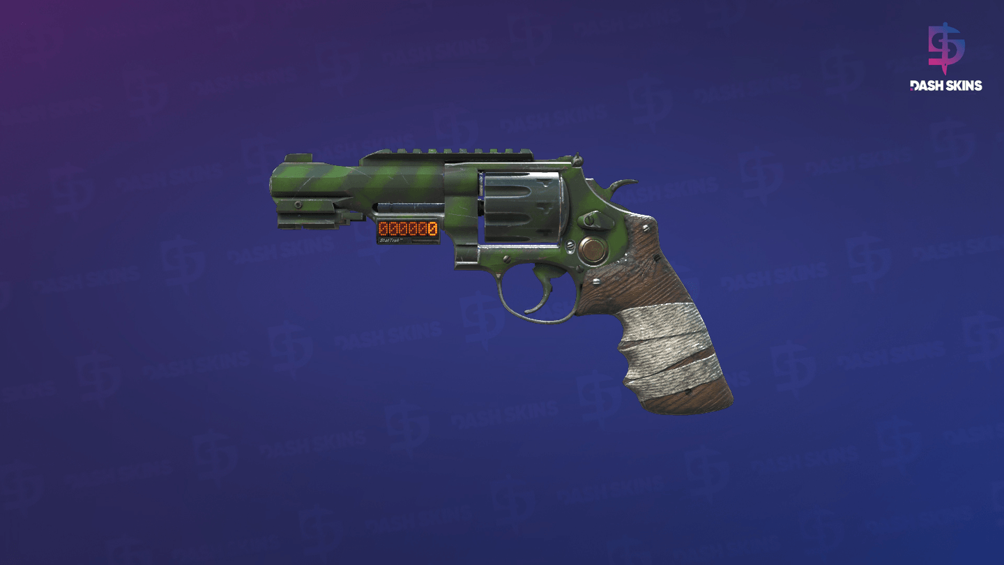 StatTrak™ R8 Revolver | Survivalist (Field-Tested) Screenshot Playside