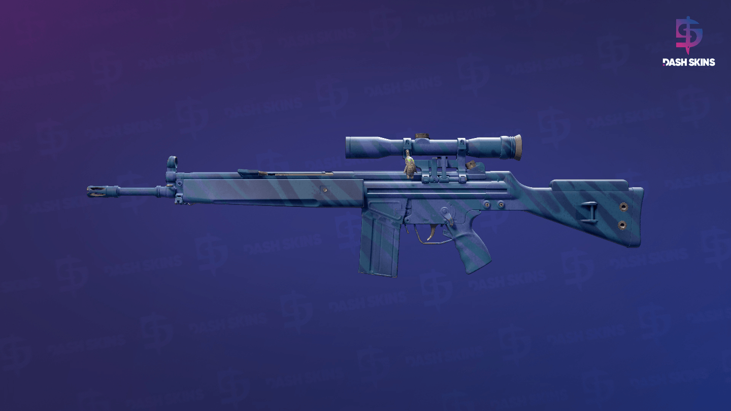 G3SG1 | Azure Zebra (Factory New) Screenshot Playside