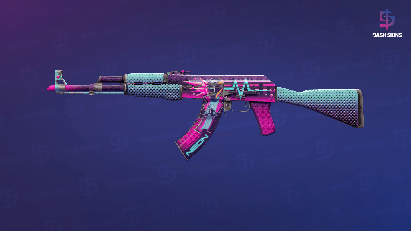 AK-47 | Neon Rider (Field-Tested) Screenshot Playside
