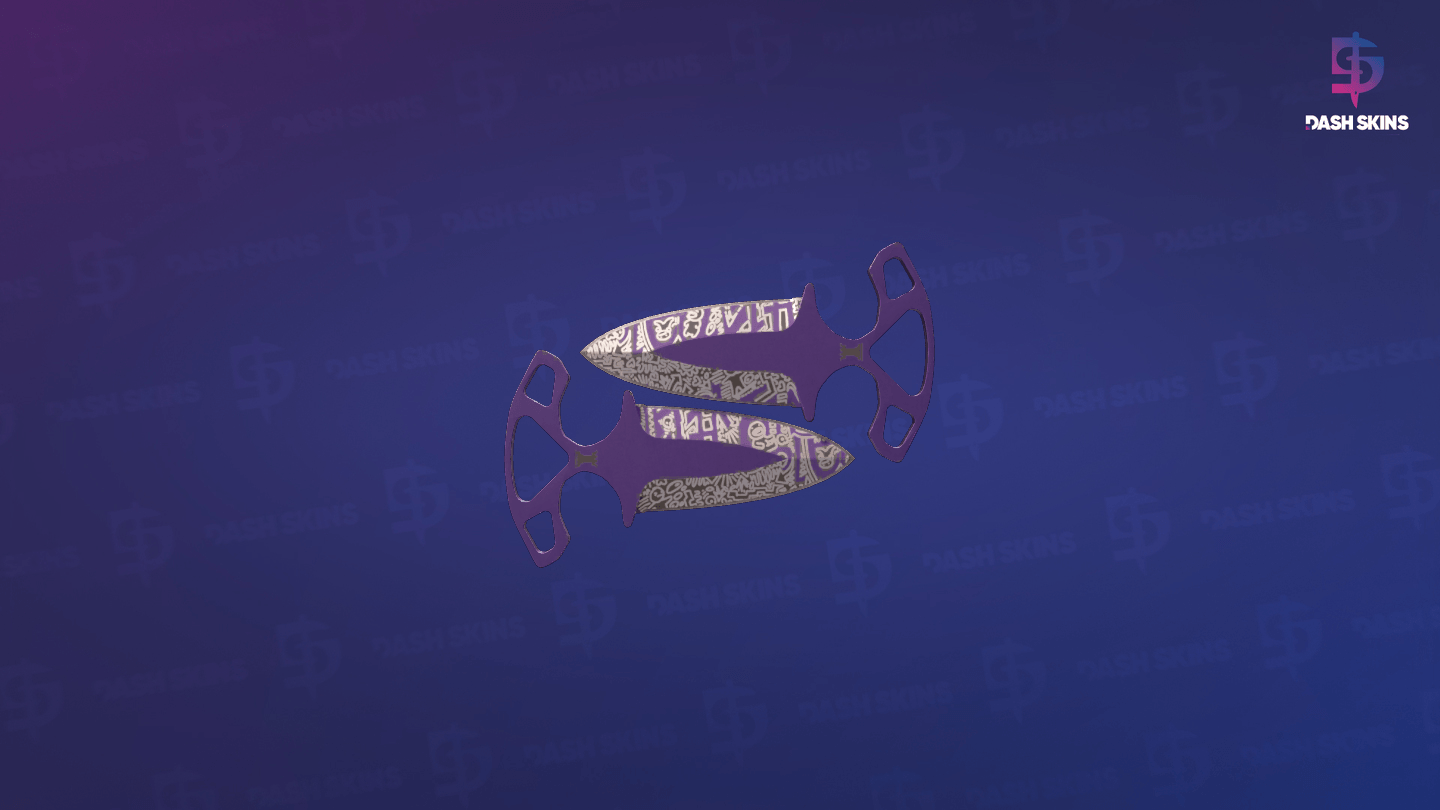 ★ Shadow Daggers | Freehand (Minimal Wear) Screenshot Playside