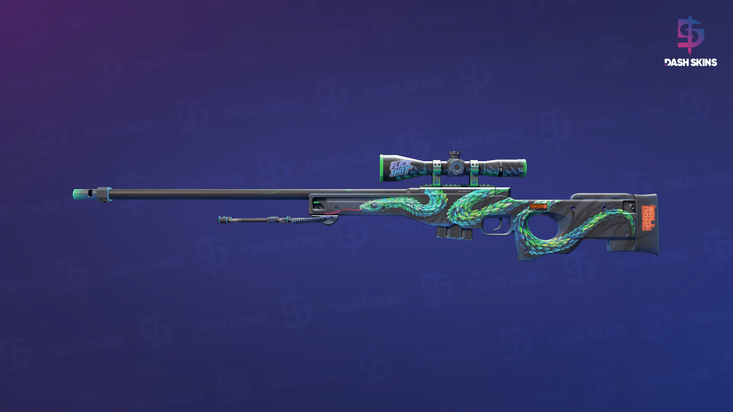 StatTrak™ AWP | Atheris (Minimal Wear) Screenshot Playside
