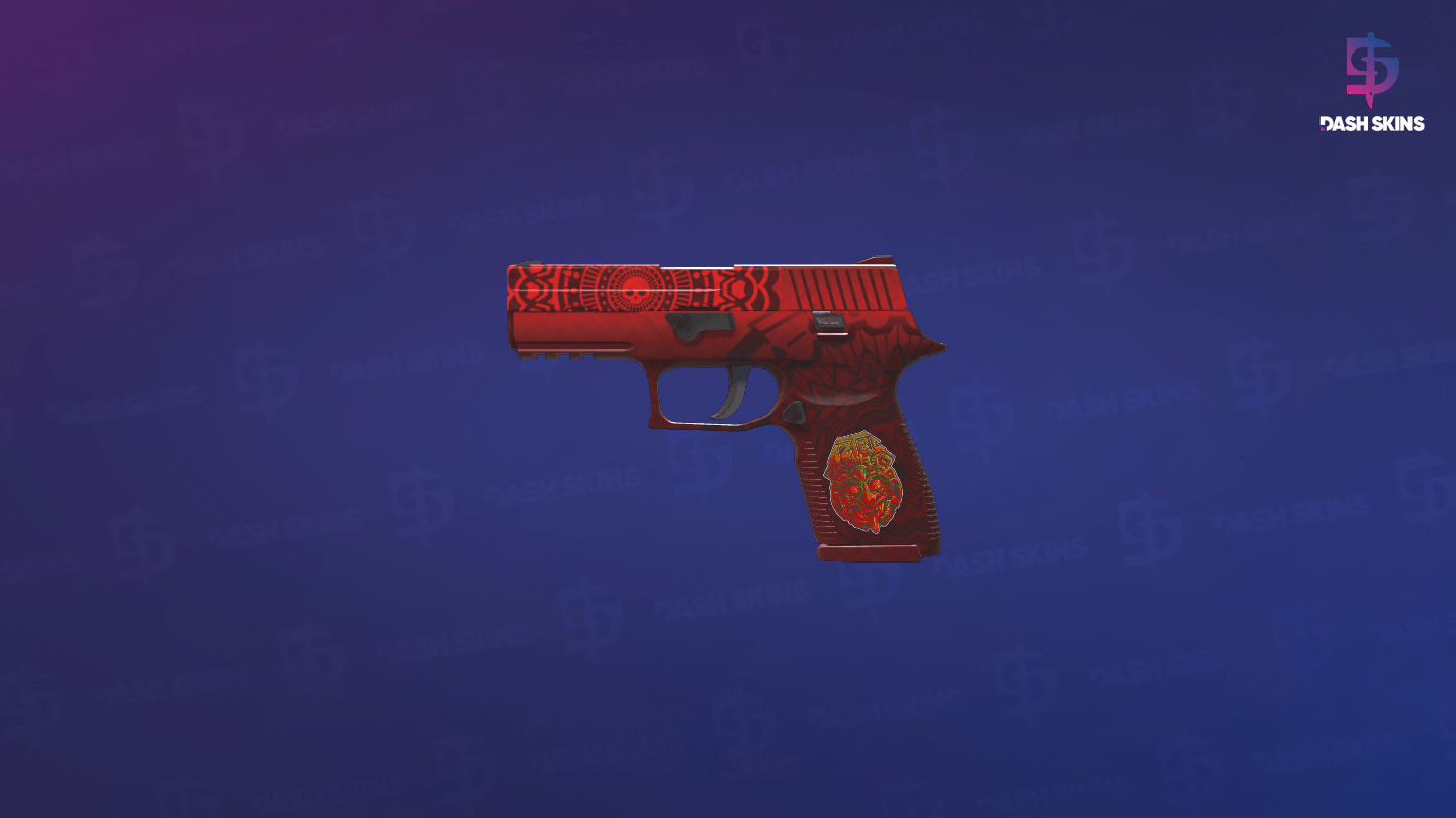 P250 | Muertos (Well-Worn) Screenshot Playside