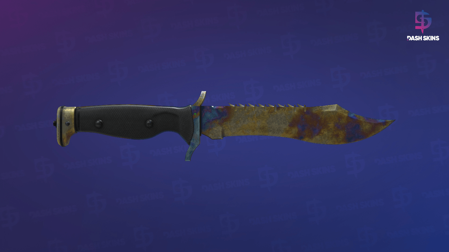 ★ Bowie Knife | Case Hardened (Battle-Scarred) Screenshot Playside
