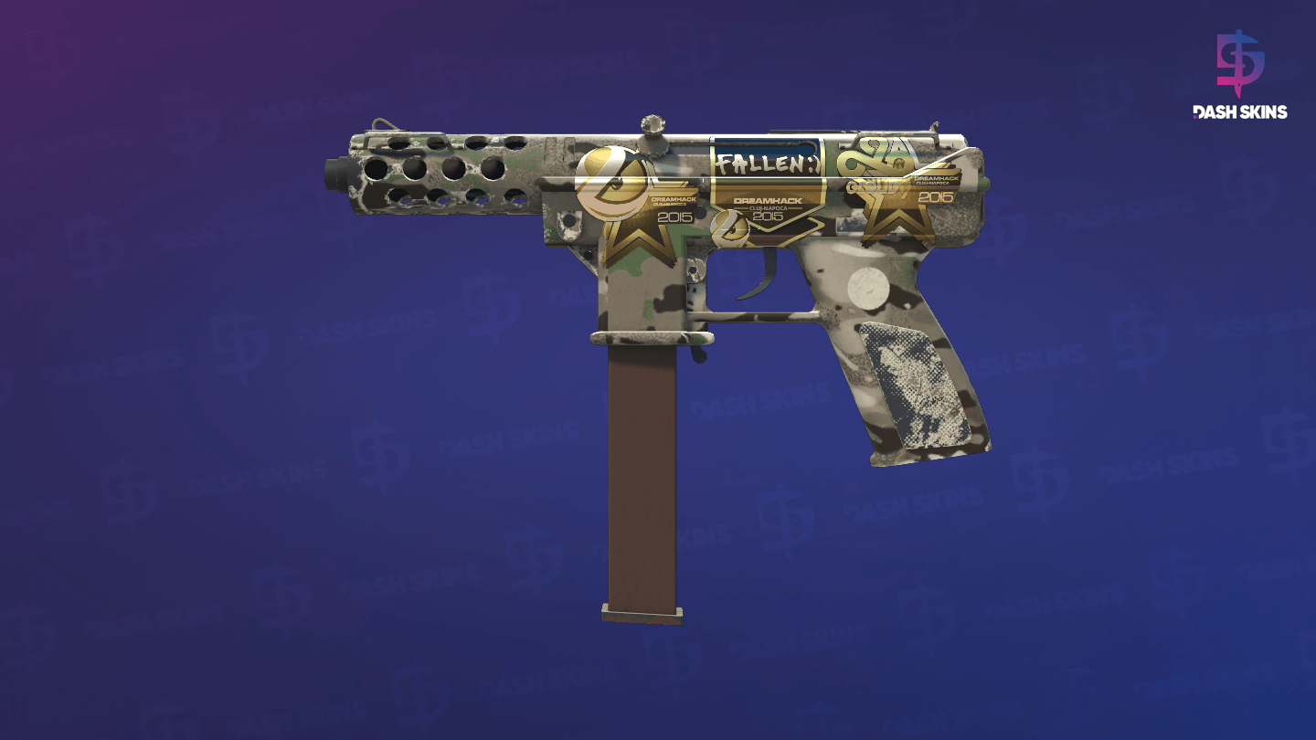 Souvenir Tec-9 | VariCamo (Minimal Wear) Screenshot Playside