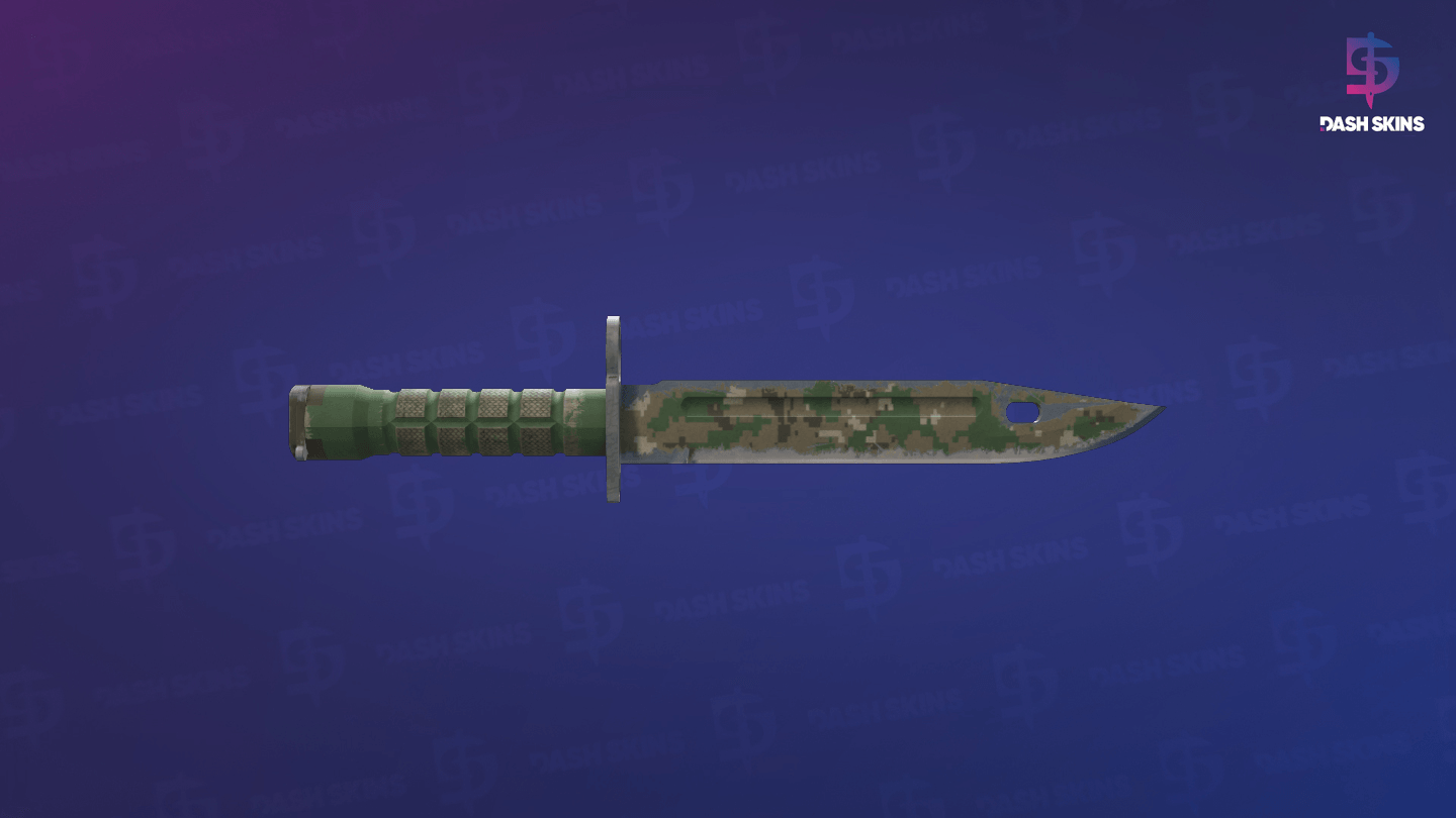 ★ Bayonet | Forest DDPAT (Well-Worn) Screenshot Playside