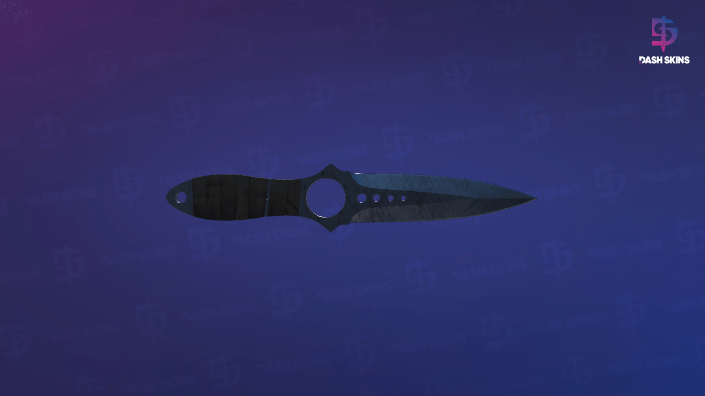 ★ Skeleton Knife | Blue Steel (Minimal Wear) Screenshot Playside