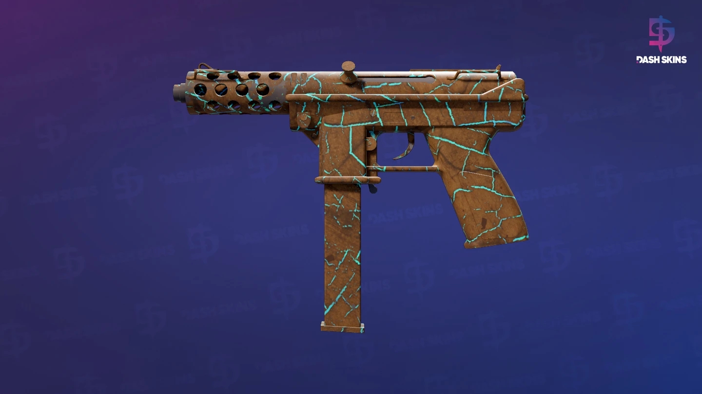 Tec-9 | Cracked Opal (Minimal Wear) Screenshot Playside