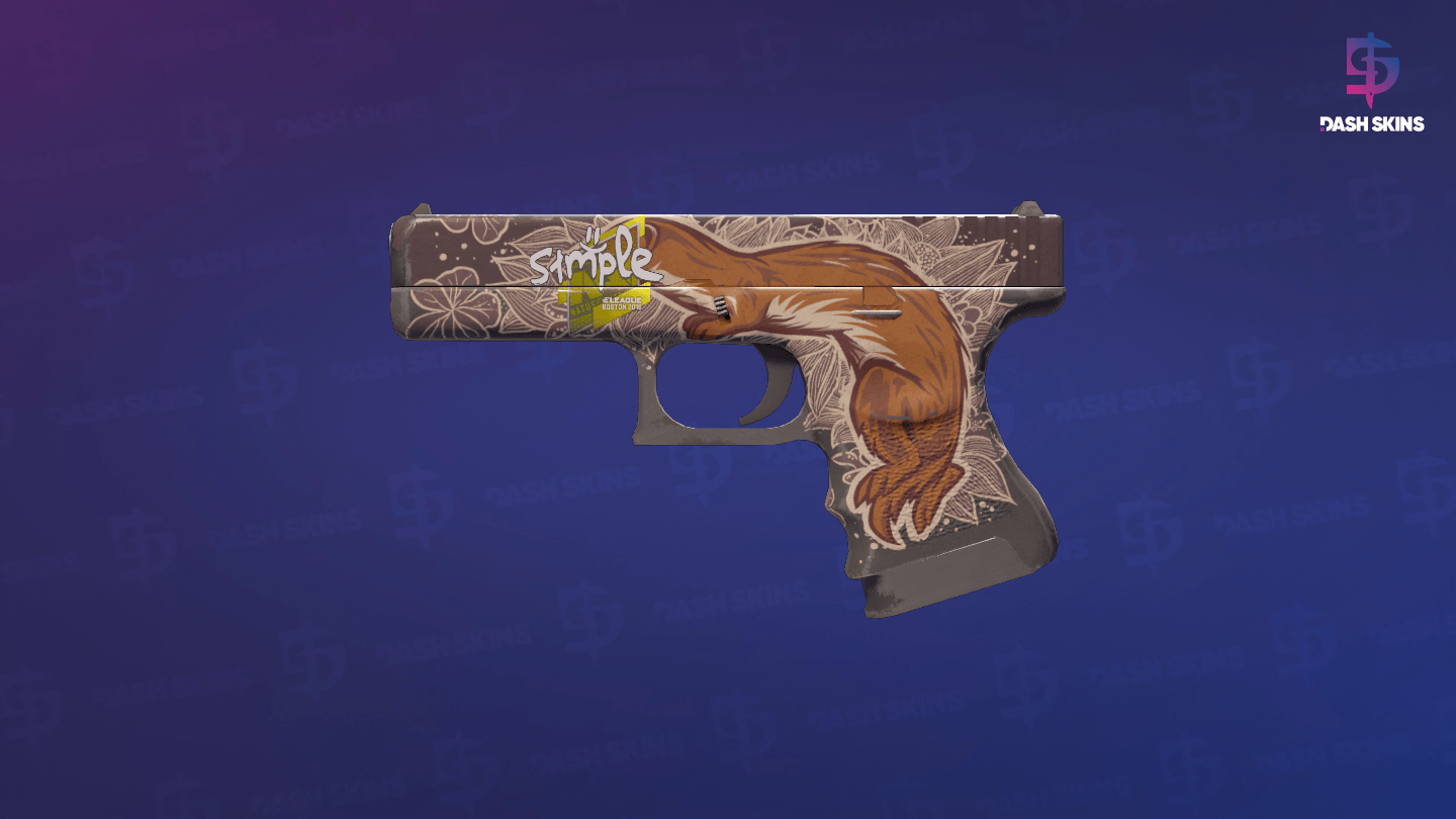 Glock-18 | Weasel (Well-Worn) Screenshot Playside