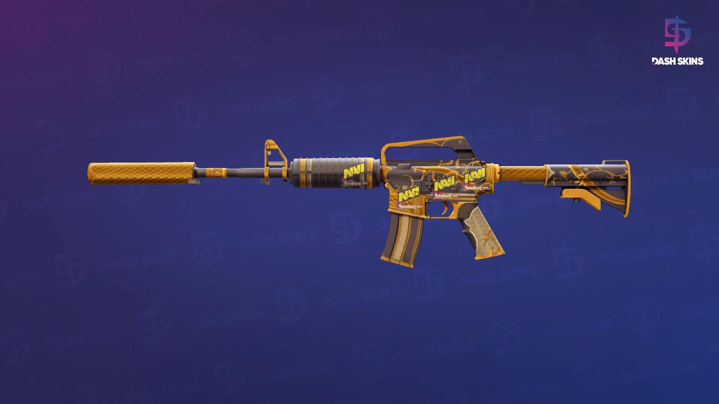 M4A1-S | Golden Coil (Field-Tested) Screenshot Playside