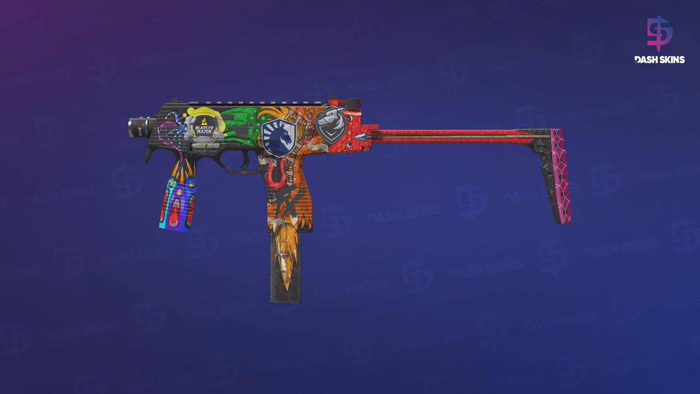 MP9 | Food Chain (Field-Tested) Screenshot Playside