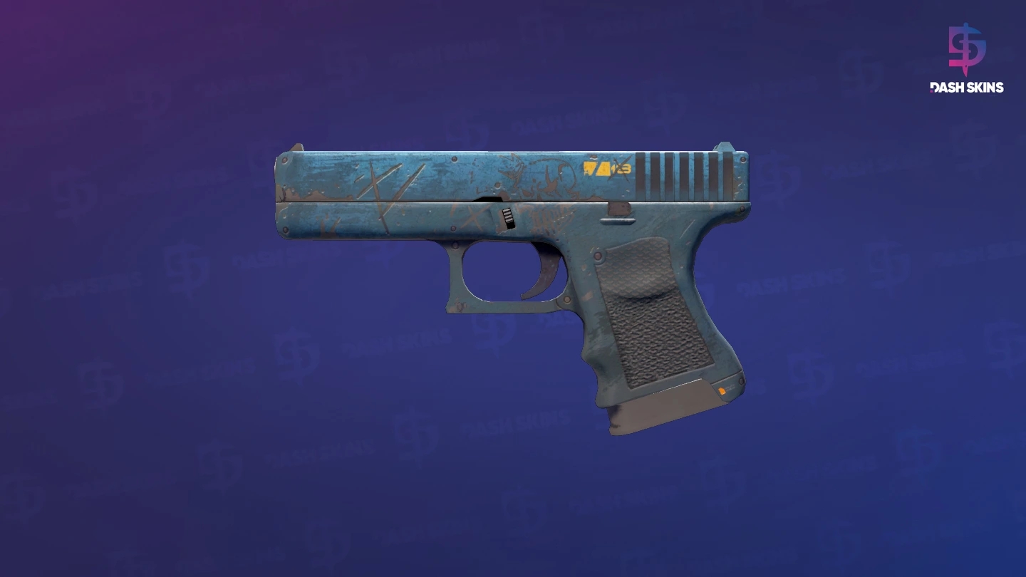 Glock-18 | Off World (Battle-Scarred) Screenshot Playside