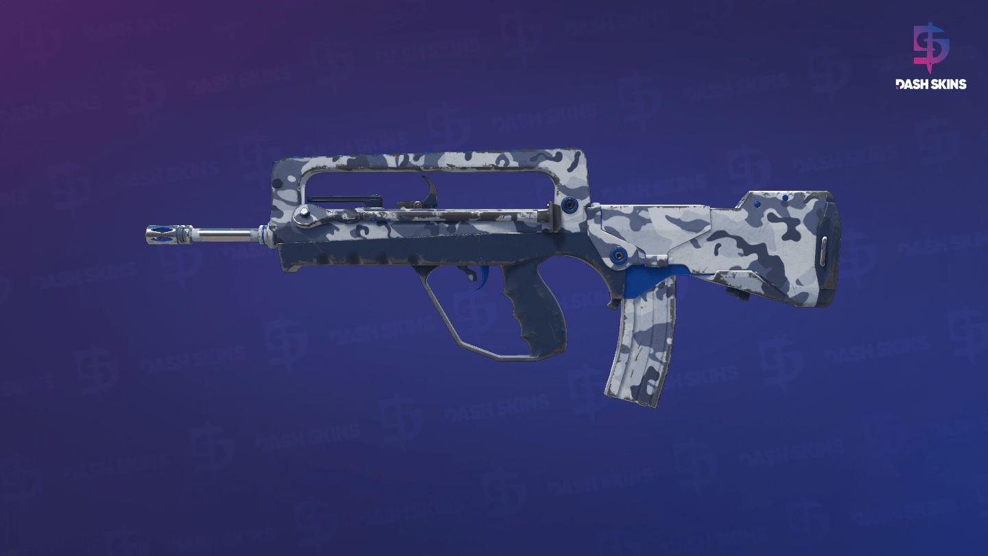 FAMAS | Yeti Camo (Field-Tested) Screenshot Playside