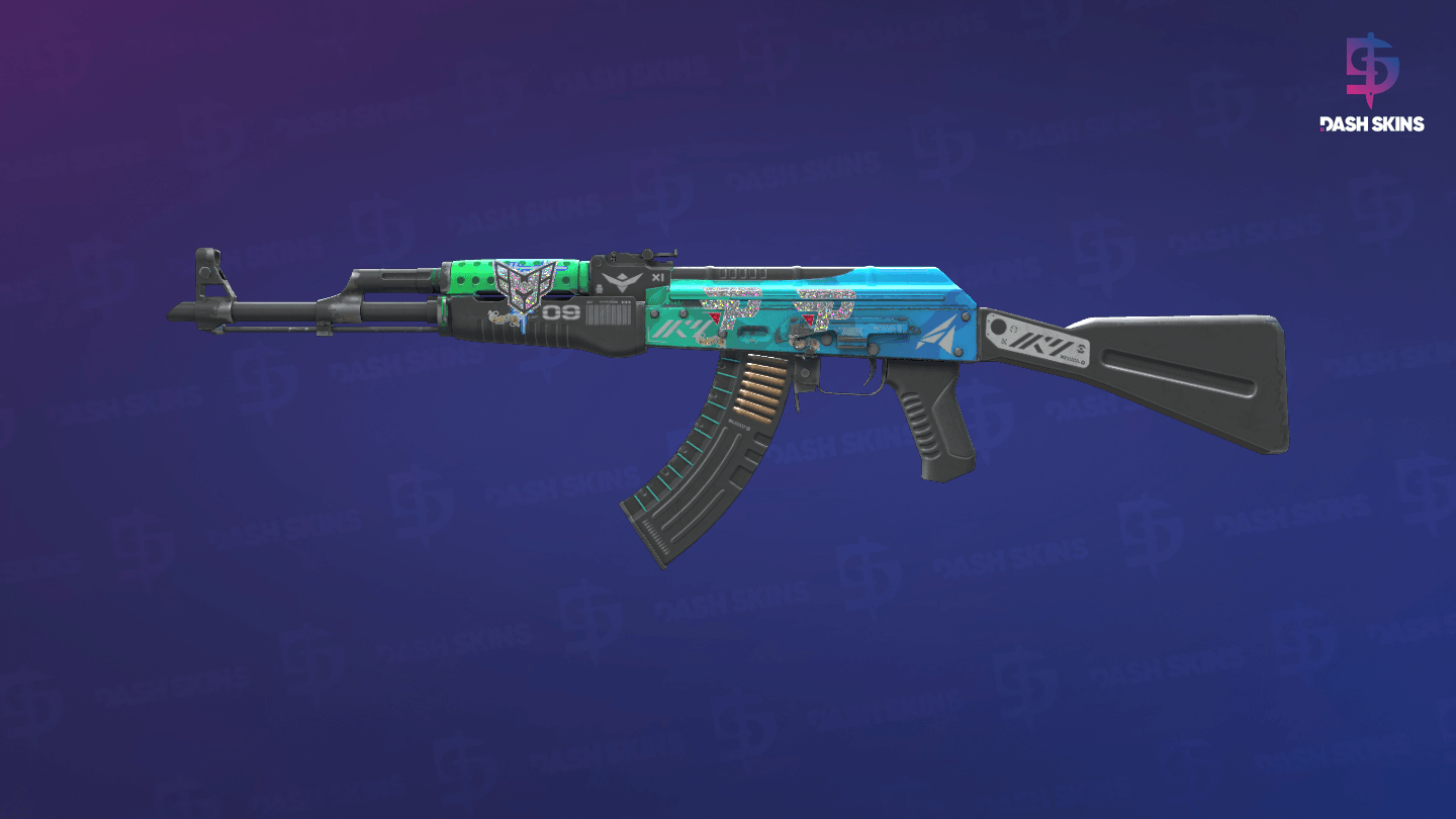 AK-47 | Ice Coaled (Field-Tested) Screenshot Playside