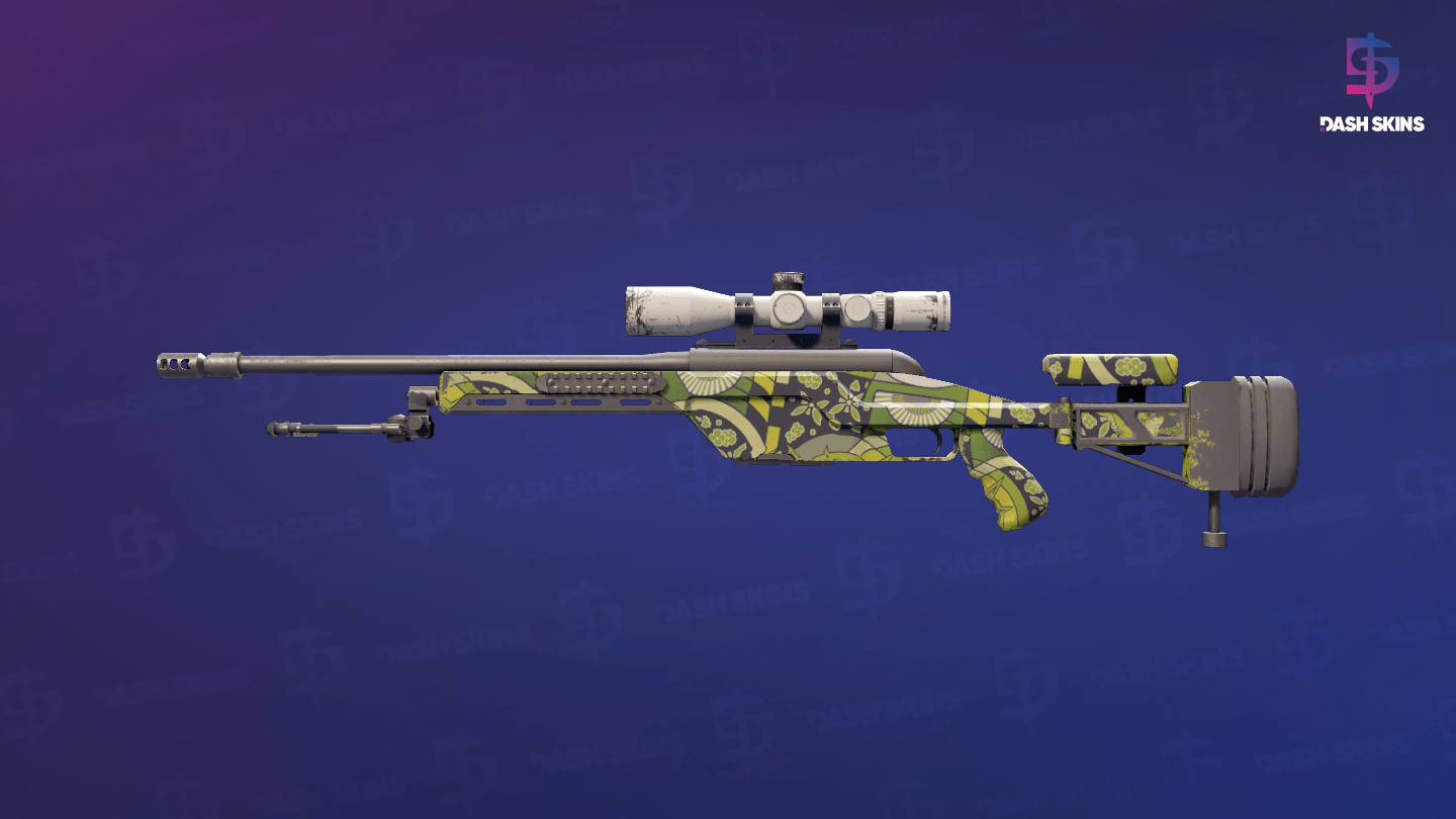 SSG 08 | Spring Twilly (Minimal Wear) Screenshot Playside