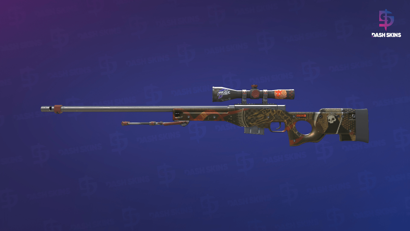 StatTrak™ AWP | Mortis (Minimal Wear) Screenshot Playside