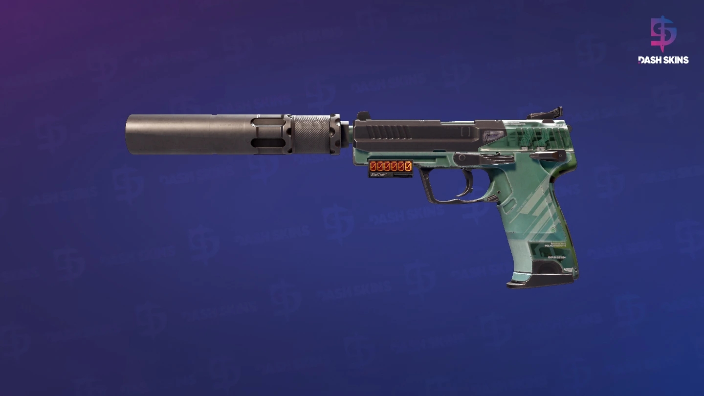 StatTrak™ USP-S | PC-GRN (Field-Tested) Screenshot Playside