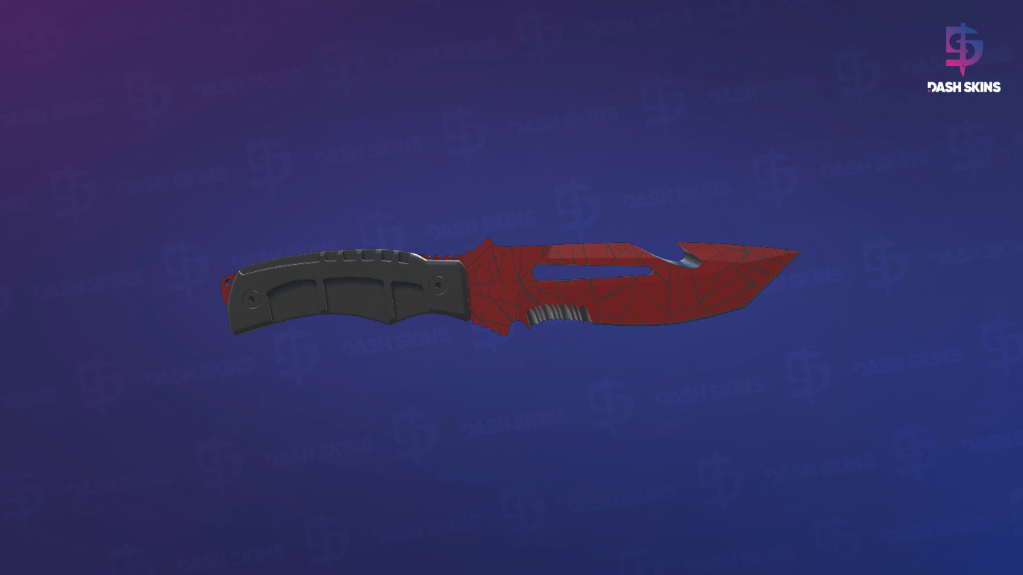 ★ Survival Knife | Crimson Web (Field-Tested) Screenshot Playside