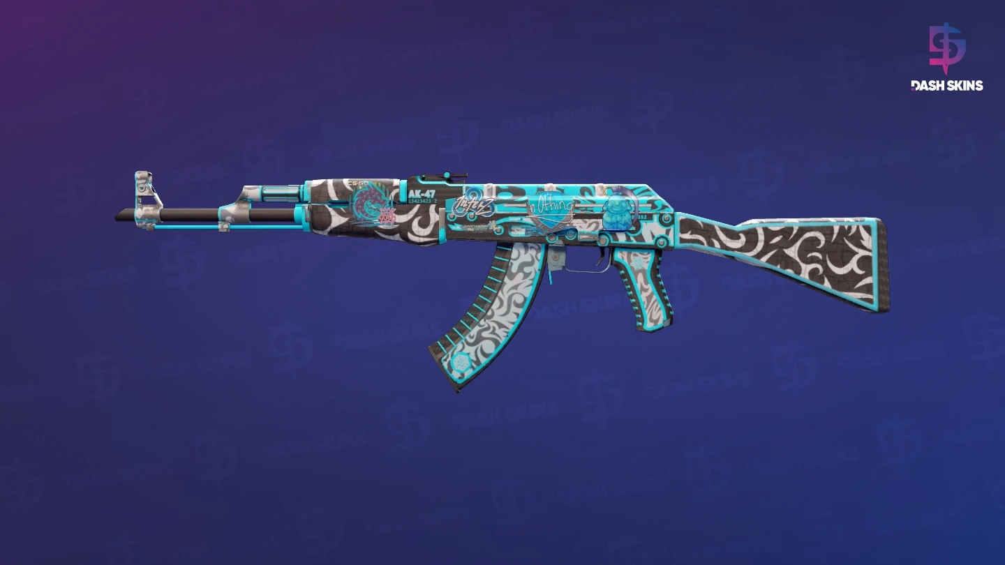 AK-47 | Frontside Misty (Field-Tested) Screenshot Playside