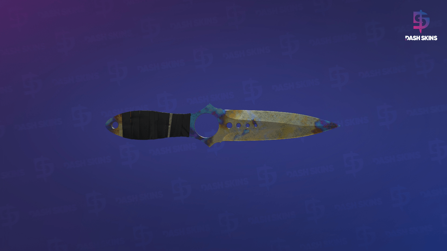 ★ Skeleton Knife | Case Hardened (Well-Worn) Screenshot Playside