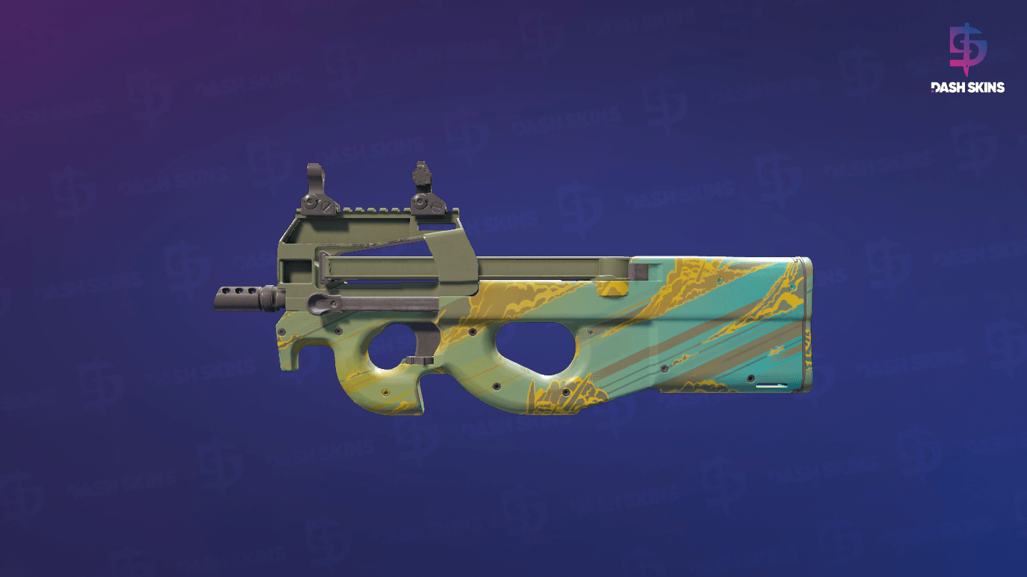 P90 | Mustard Gas (Factory New) Screenshot Playside