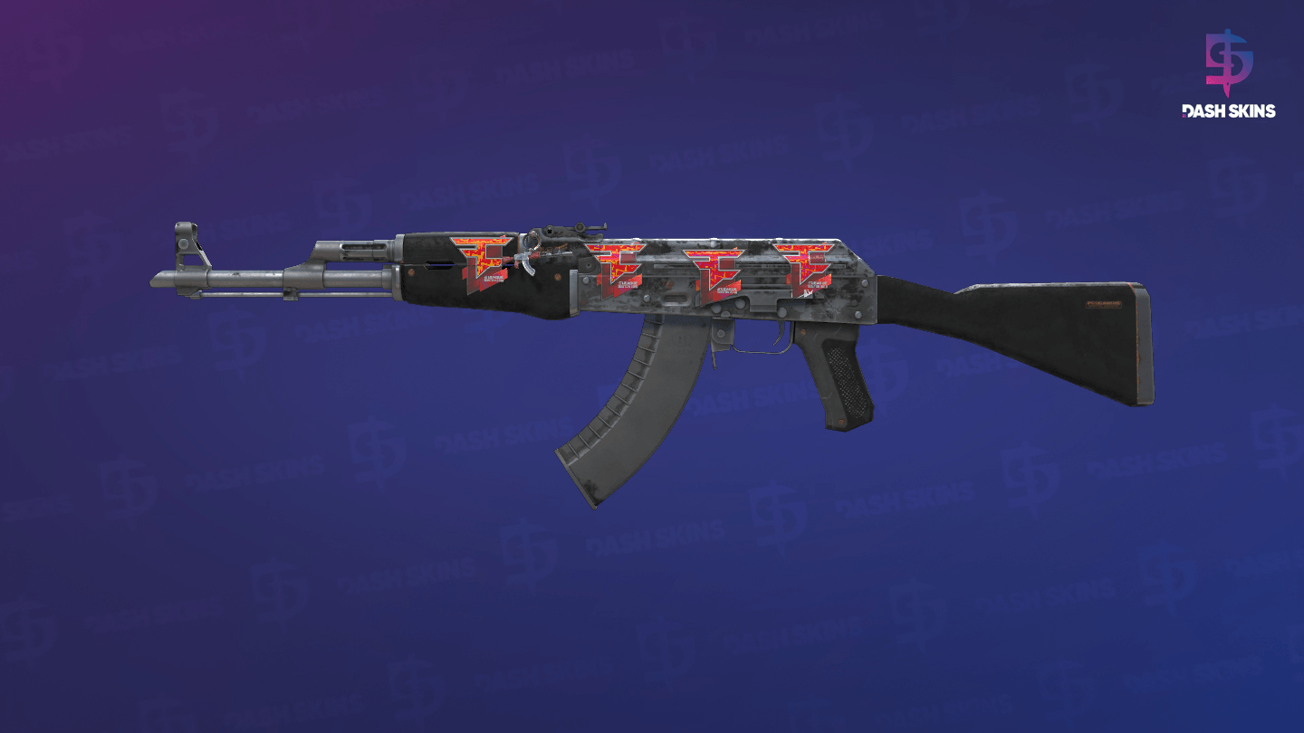 AK-47 | Elite Build (Battle-Scarred) Screenshot Playside