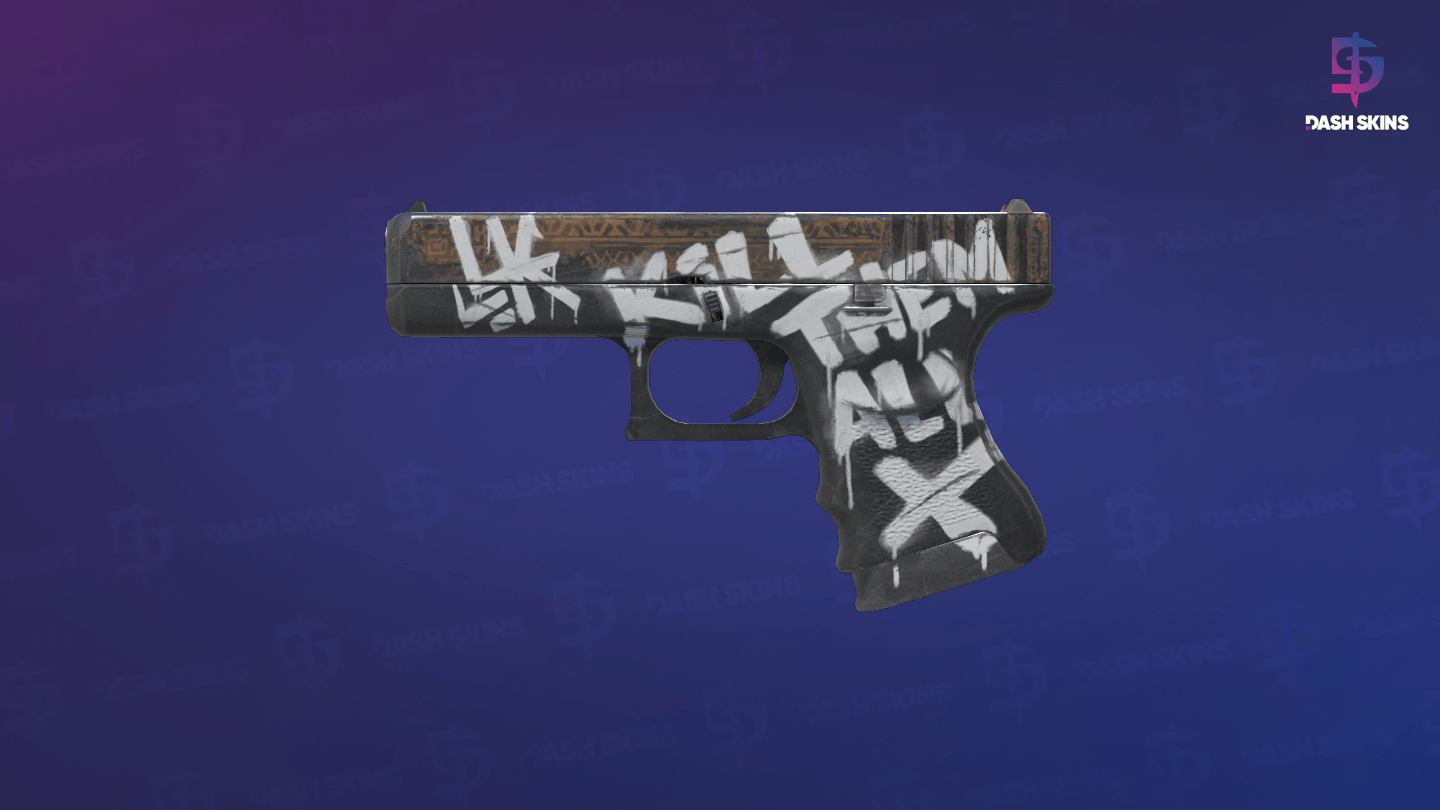 Glock-18 | Wasteland Rebel (Minimal Wear) Screenshot Playside
