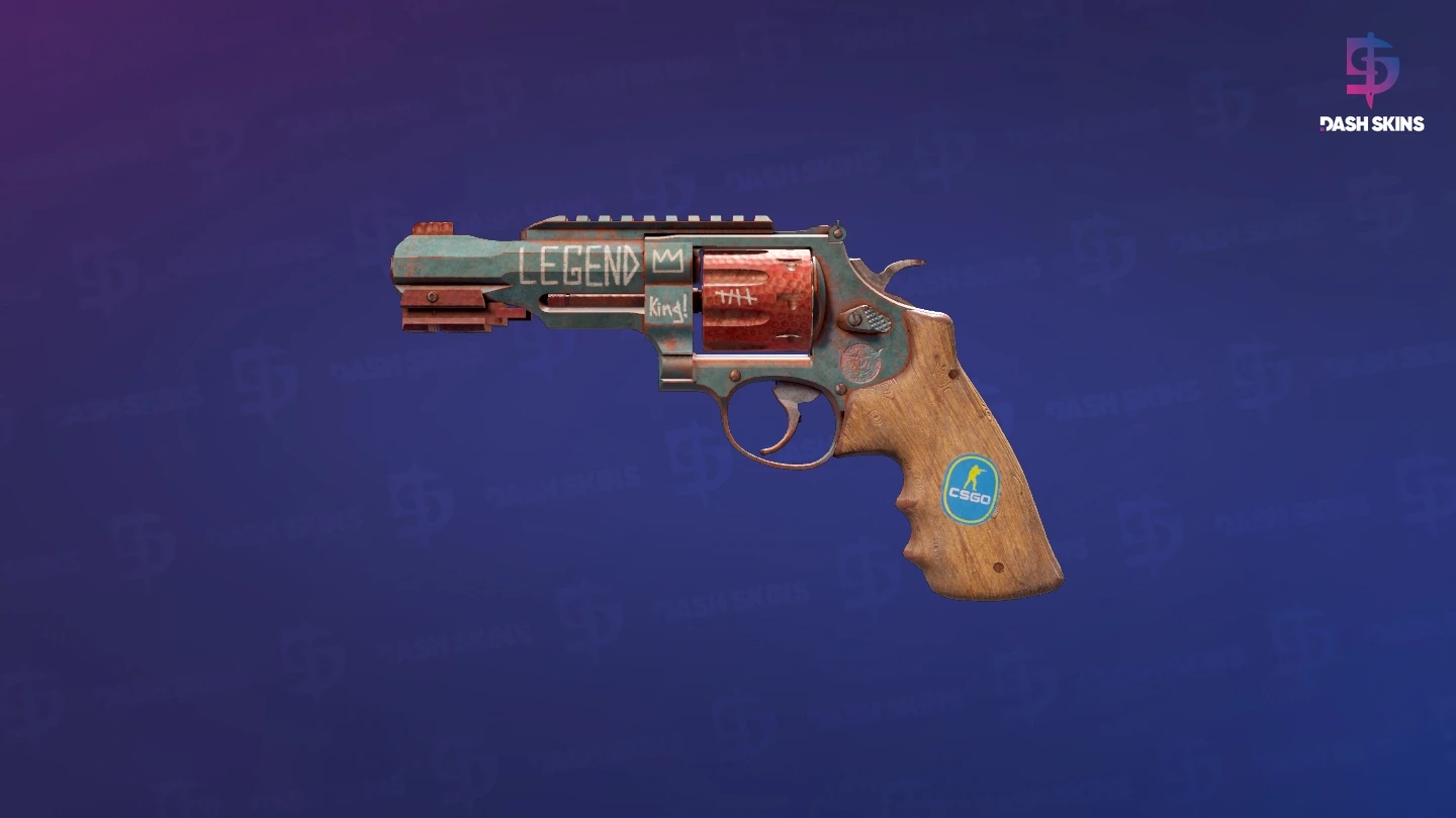 R8 Revolver | Junk Yard (Well-Worn) Screenshot Playside