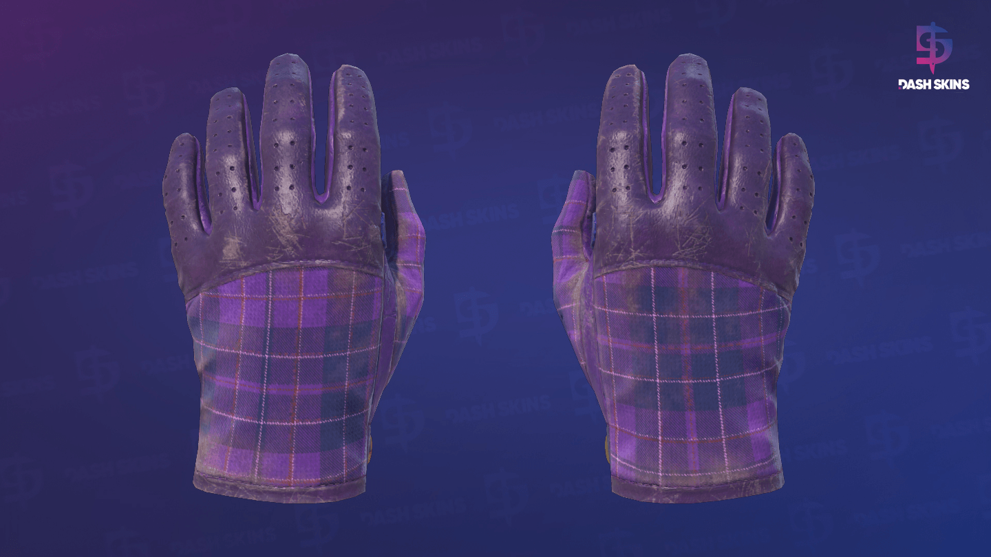 ★ Driver Gloves | Imperial Plaid (Battle-Scarred) Screenshot Playside