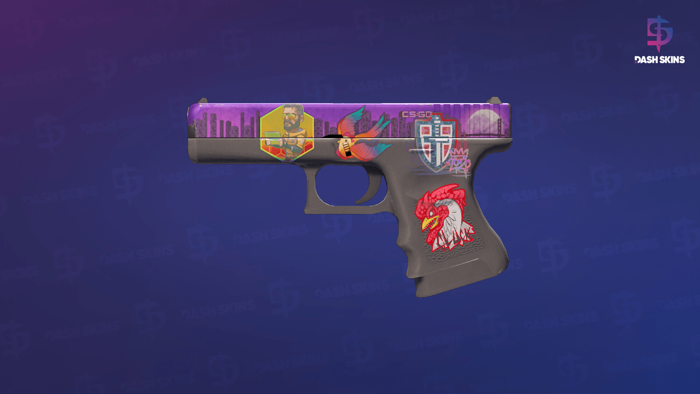 Glock-18 | Moonrise (Field-Tested) Screenshot Playside