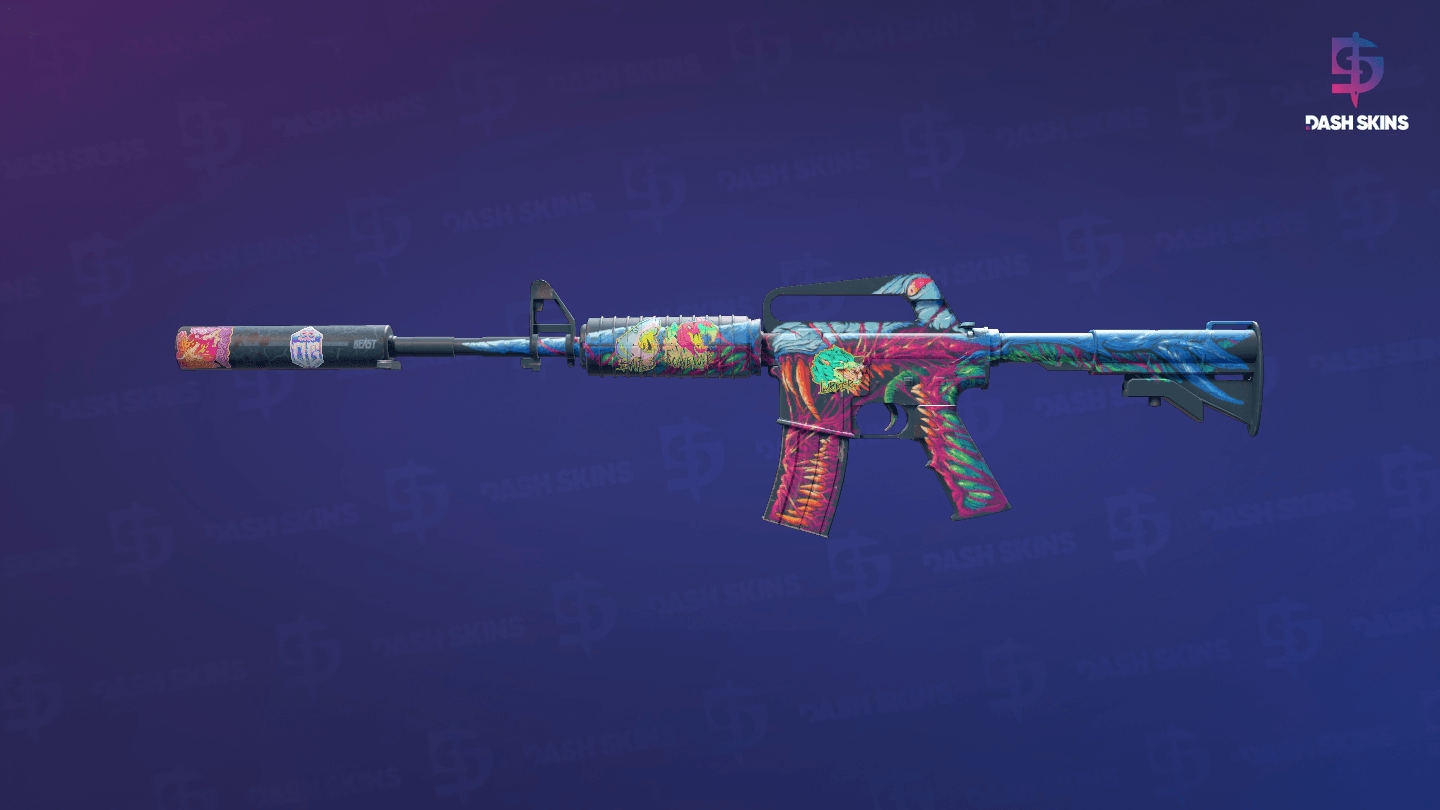 M4A1-S | Hyper Beast (Minimal Wear) Screenshot Playside