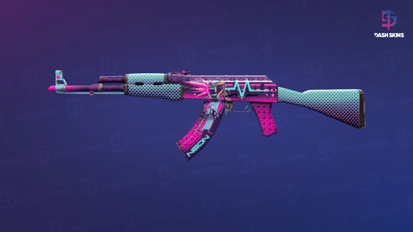 AK-47 | Neon Rider (Minimal Wear) Screenshot Playside