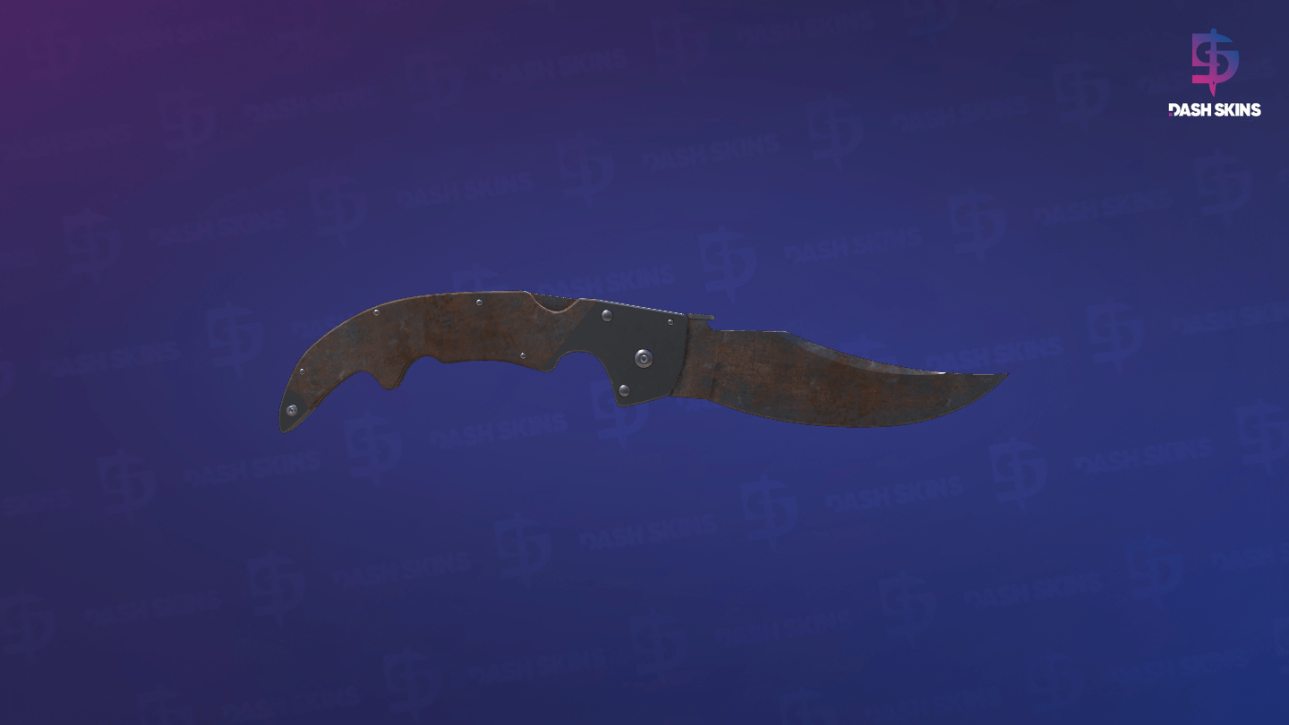 ★ Falchion Knife | Rust Coat (Battle-Scarred) Screenshot Playside