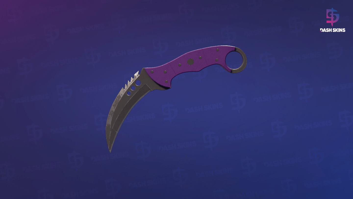 ★ Talon Knife | Ultraviolet (Field-Tested) Screenshot Playside