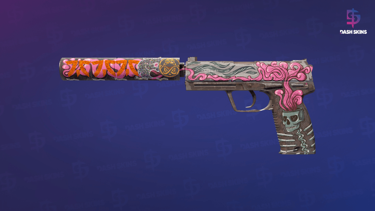 USP-S | Cortex (Well-Worn) Screenshot Playside