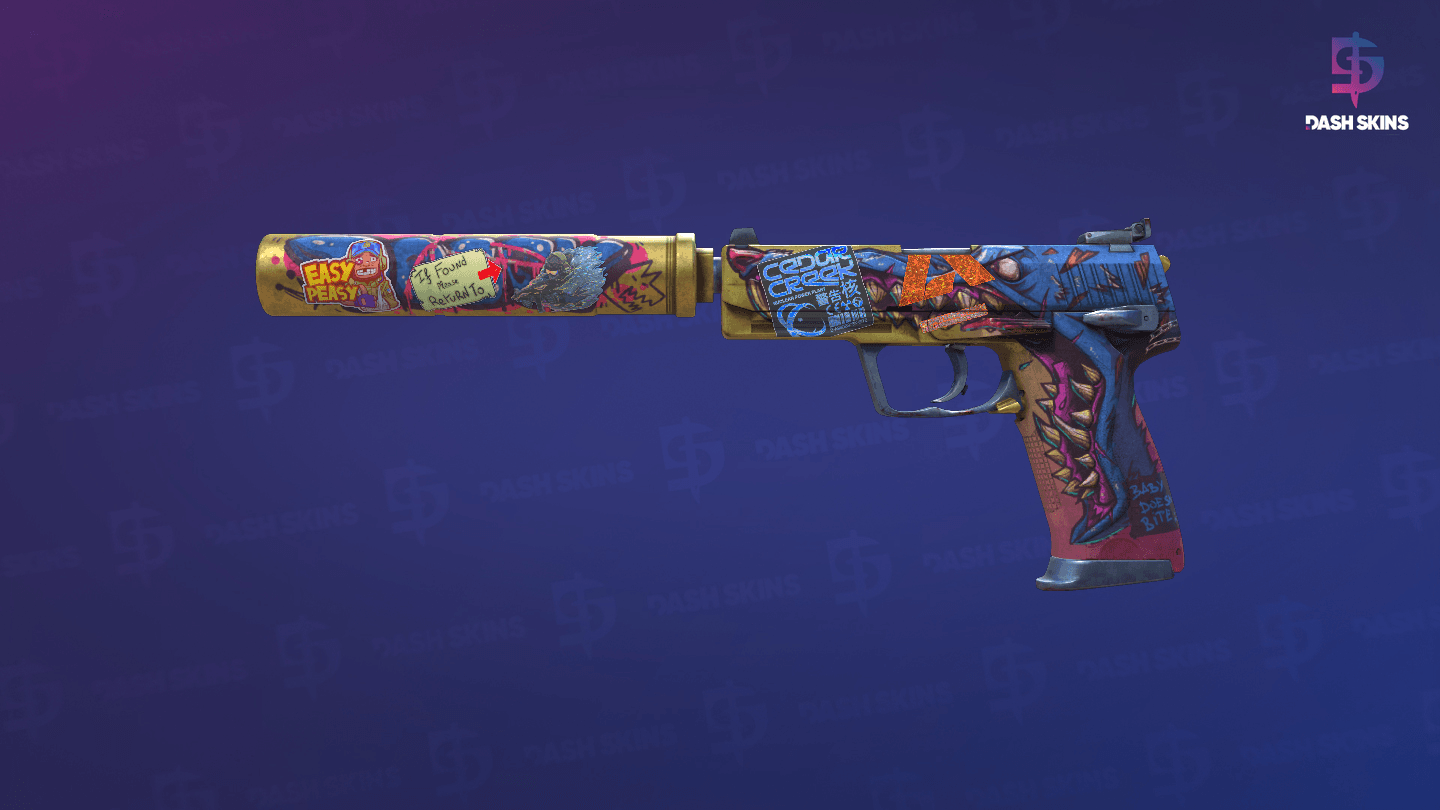 USP-S | Jawbreaker (Battle-Scarred) Screenshot Playside