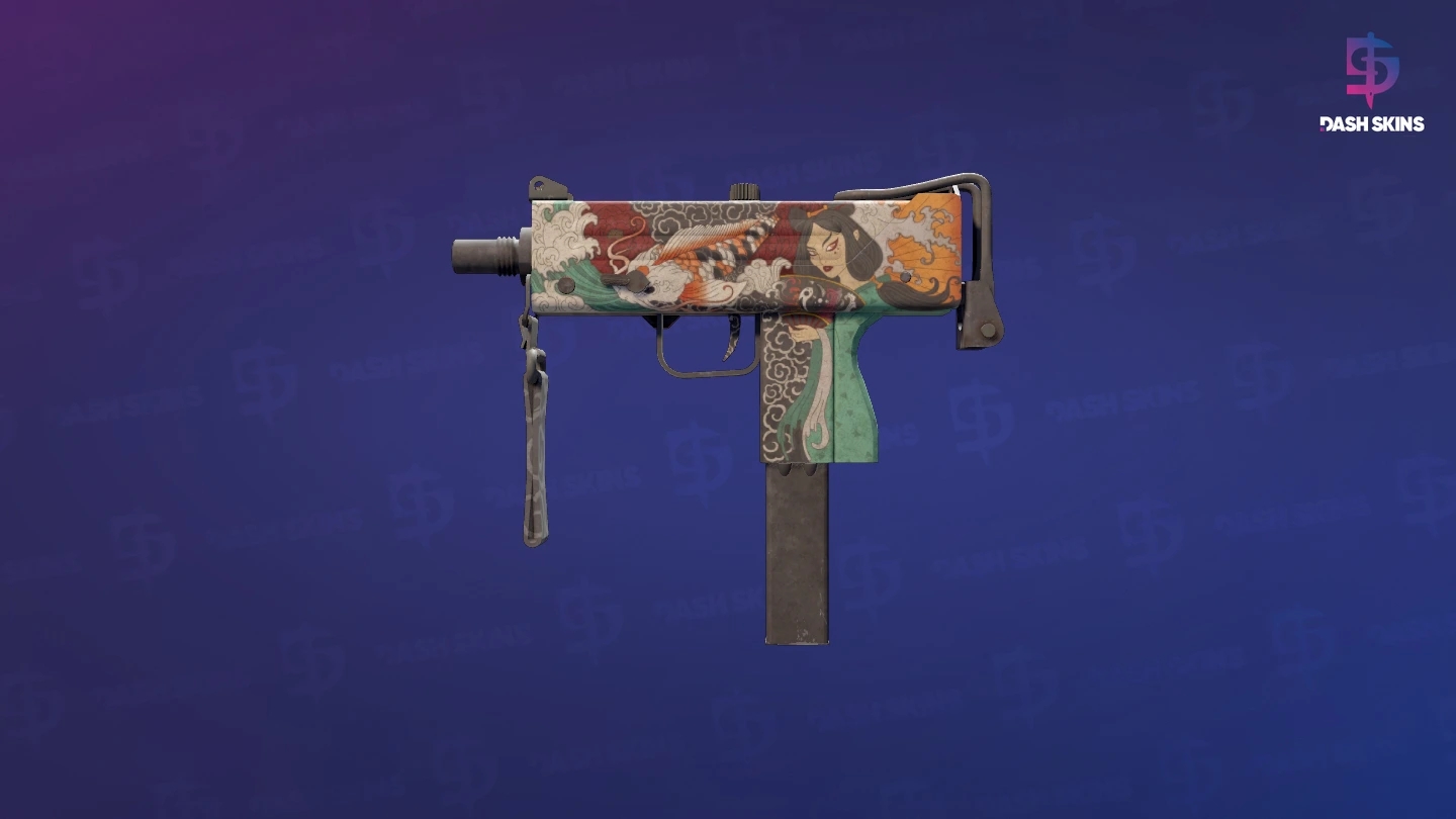 MAC-10 | Allure (Battle-Scarred) Screenshot Playside