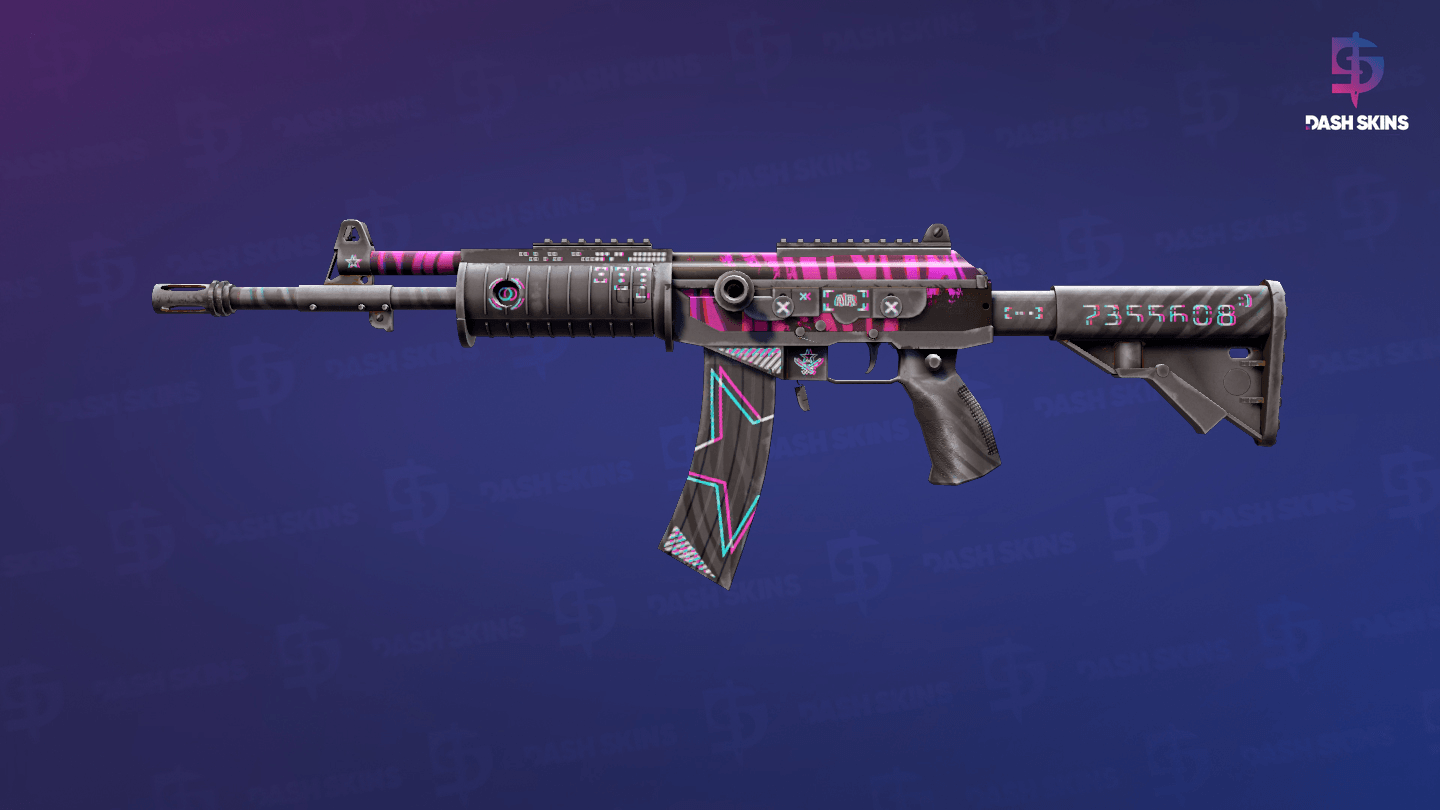 Galil AR | Chromatic Aberration (Well-Worn) Screenshot Playside