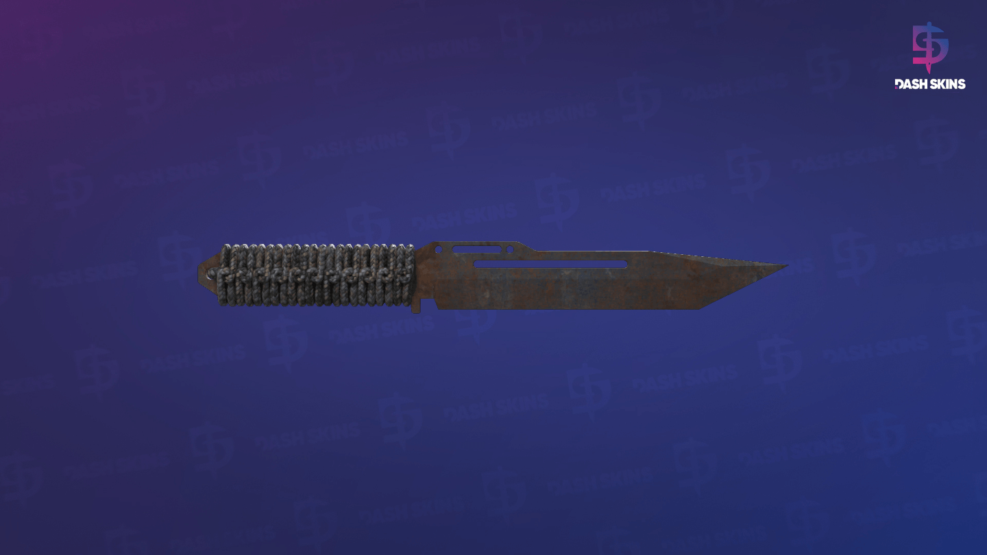 ★ Paracord Knife | Rust Coat (Battle-Scarred) Screenshot Playside