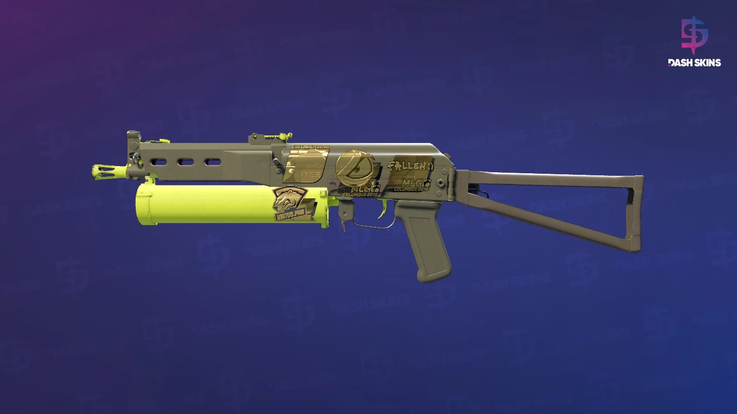Souvenir PP-Bizon | Chemical Green (Field-Tested) Screenshot Playside