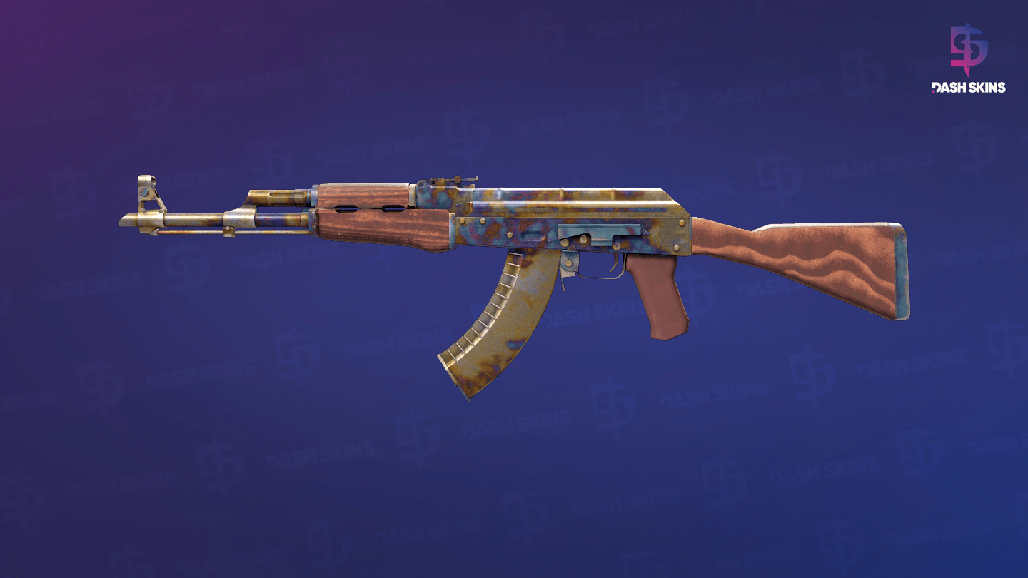 AK-47 | Case Hardened (Battle-Scarred) Screenshot Playside