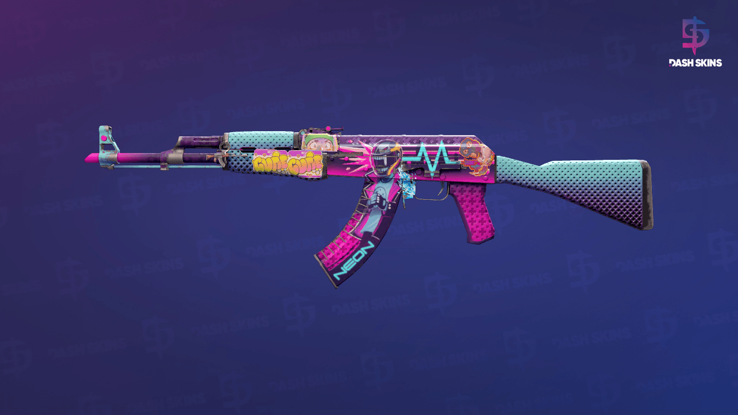 AK-47 | Neon Rider (Field-Tested) Screenshot Playside