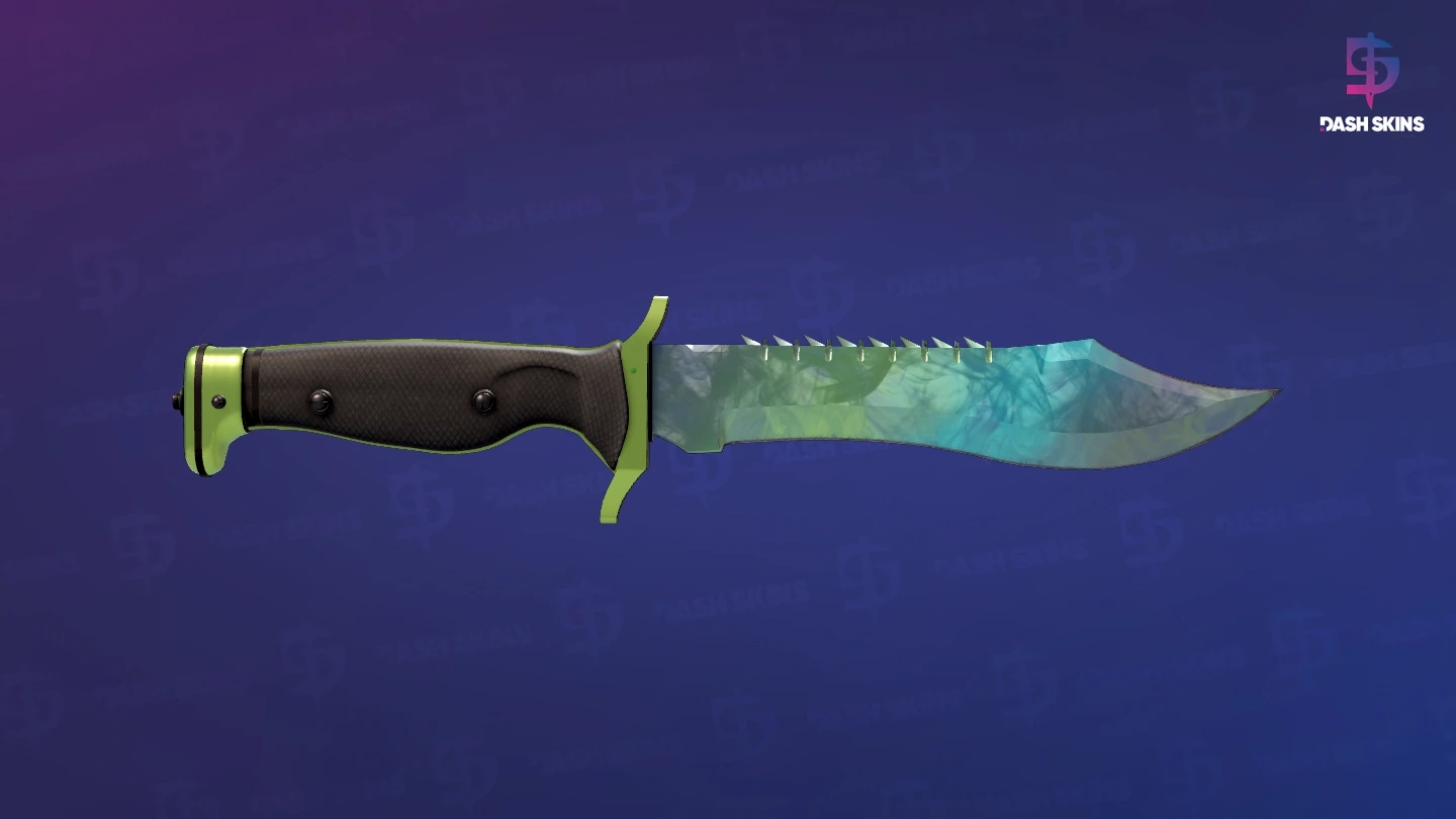 ★ Bowie Knife | Gamma Doppler (Factory New) - Phase 4 Screenshot Playside