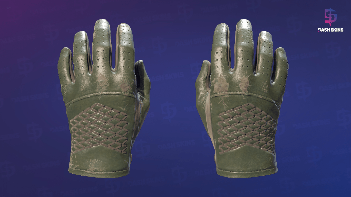 ★ Driver Gloves | Racing Green (Field-Tested) Screenshot Playside