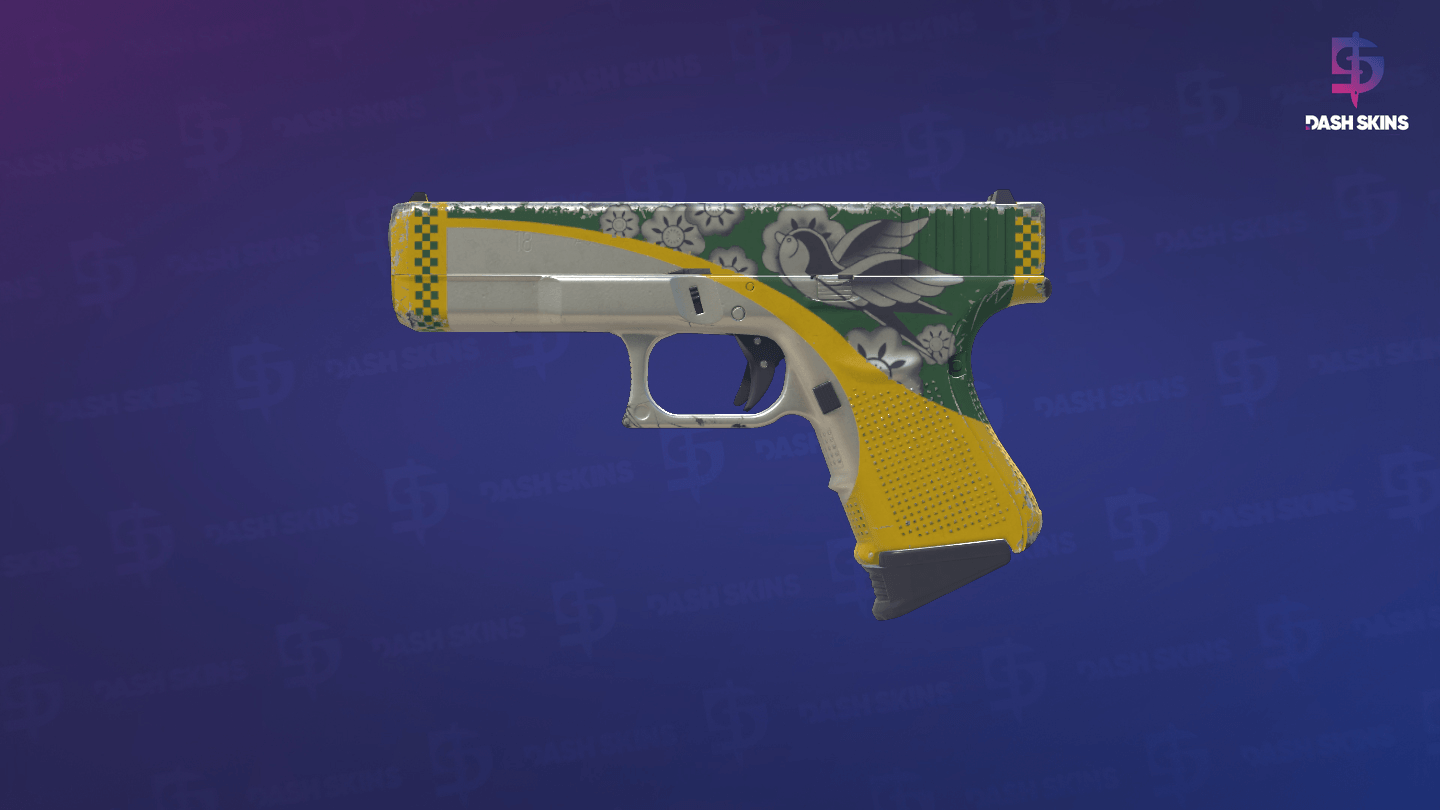 Glock-18 | Glockingbird (Minimal Wear) Screenshot Playside