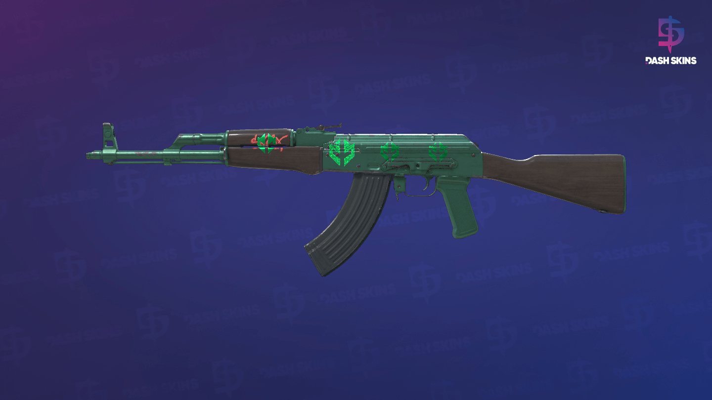 AK-47 | Wintergreen (Field-Tested) Screenshot Playside