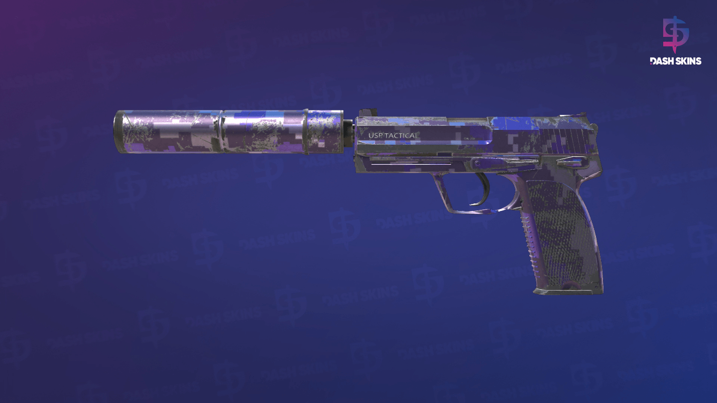USP-S | Purple DDPAT (Field-Tested) Screenshot Playside