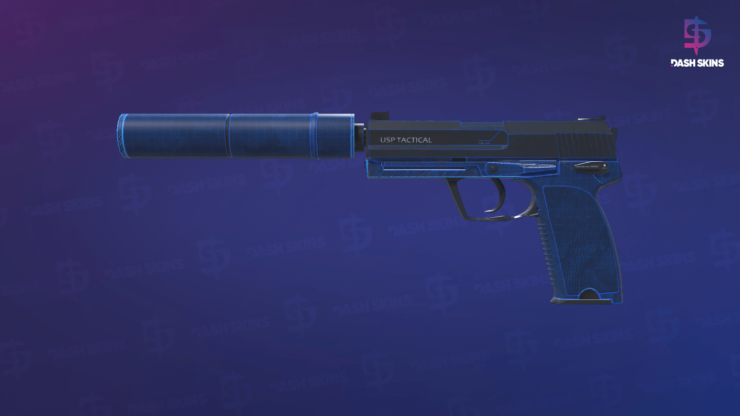 USP-S | Blueprint (Minimal Wear) Screenshot Playside