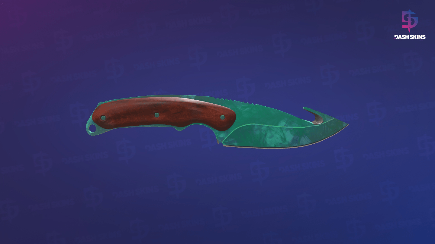 ★ Gut Knife | Gamma Doppler (Factory New) - Phase 2 Screenshot Playside